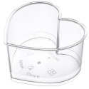 Pucharki Serce z Pokrywkami 130ml Zestaw 4 szt. Finger Food ORION