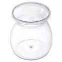 Pucharki z Pokrywkami 160ml Zestaw 6 szt. do Monoporcji i Deserów