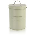 Puszka Pojemnik Metalowy GREENISH 1,3 L 11,5 x 18,5 cm ORION Zielony