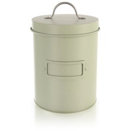 Puszka Pojemnik Metalowy GREENISH 1,3 L 11,5 x 18,5 cm ORION Zielony