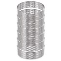 Ranty do Tartaletek Zestaw 6 szt. Perforowane 7 cm Stalowe ORION
