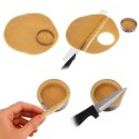 Ranty do Tartaletek Zestaw 6 szt. Perforowane 7 cm Stalowe ORION