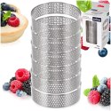 Ranty do Tartaletek Zestaw 6 szt. Perforowane 7 cm Stalowe ORION