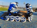 Rolki dla Dzieci Dziecięce Regulowane Niebieskie Solidne KUBISPORT r. 39-42