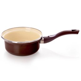 Rondel Emaliowany BROWN Retro 14 cm 620 ml Indukcja Zmywarka ORION