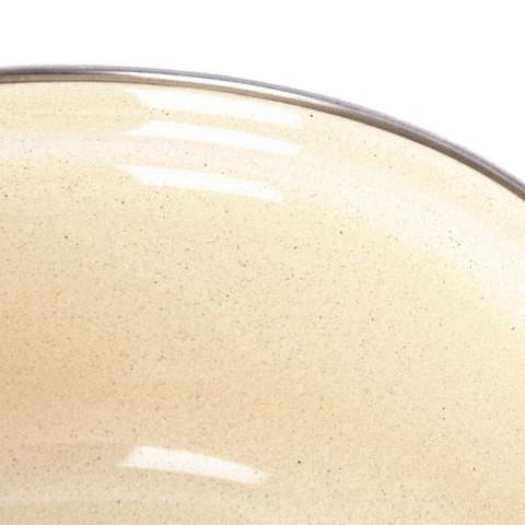 Rondel Emaliowany BROWN Retro 14 cm 620 ml Indukcja Zmywarka ORION