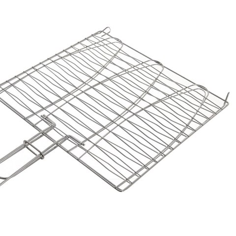 Ruszt do Grillowania Ryb Zamykany Metalowy 3 Ryby 55,5 x 28 cm ORION