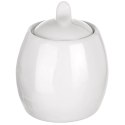 Cukierniczka Porcelanowa ORION MONA 240 ml Biała z Pokrywką Nowoczesna