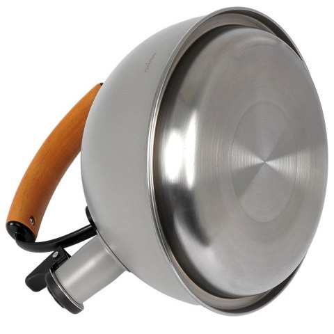 Czajnik z Gwizdkiem Stalowy Nierdzewny Szary Dekoracyjny ORION 2,9 L