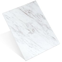 Deska do Krojenia Szklana VILDE 40x30 cm Hartowana Marmur Biały Dekoracyjna