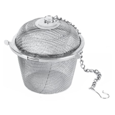 Sitko Koszyczek Zaparzacz do Gotowania Przypraw Ziół Stalowe ORION 6 cm
