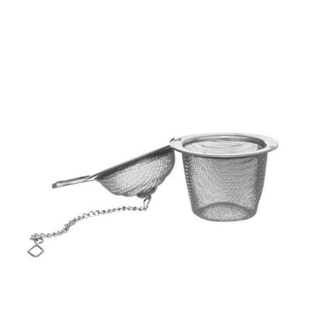Sitko do Zaparzania Herbaty Kula na Łańcuszku Stal 5 x 5,5 cm do Ziół ORION