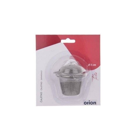 Sitko do Zaparzania Herbaty Kula na Łańcuszku Stal 5 x 5,5 cm do Ziół ORION