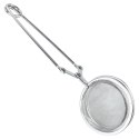 Sitko do Zaparzania Herbaty Szczypce Podwójna Siatka Stal 5 x 16 cm VILDE