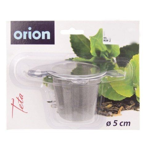 Sitko do Zaparzania Herbaty Zaparzacz Stalowy 10 x 7,5 cm do Kubka ORION