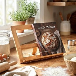 Stojak na Książkę Kucharską i Tablet Bambusowy Regulowany VILDE Loft