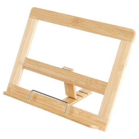 Stojak na Książkę Kucharską i Tablet Bambusowy Regulowany VILDE Loft