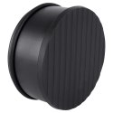 Stoper do Drzwi Ciężki Metalowy Czarny Antypoślizgowy 11,5 cm VILDE