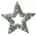 Stroik Gwiazda Ozdoba Świąteczna Świecąca 40 LED Wisząca Solidna VILDE 58cm
