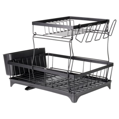 Suszarka do Naczyń 2 Poziomy 49,5 cm z Wylewką Ociekacz Loft VILDE