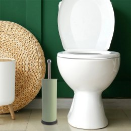 Szczotka do WC Metalowa Zielona GREENISH Ze Stojakiem Łazienkowa ORION
