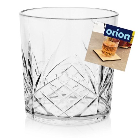 Szklanka Akrylowa CHARISMA Plastikowa Zdobiona Wytrzymała 350 ml ORION