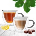 Szklanki Termiczne Zestaw 2 szt. 280 ml ORION Podwójna Ścianka Serce