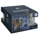 Szklanki do Whisky 290 ml Złoty Rant Kryształowy Wzór 4 szt.