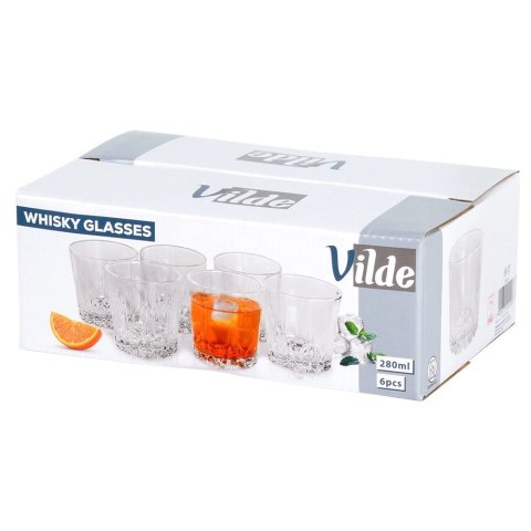 Szklanki do whisky 280 ml 6 szt.