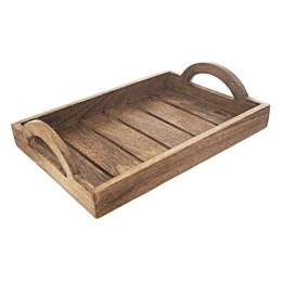Taca Deska do Serwowania Loft Drewniana Dekoracyjna ORION 30,5 x 20,5 cm
