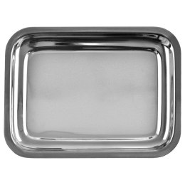 Taca do Serwowania Stalowa Prostokątna 21,5 x 16,5 cm ORION Polerowana