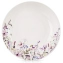 Talerz Głęboki Porcelanowy 600 ml Louka na Zupę Makaron Kwiaty