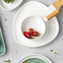 Talerz Miska do Serwowania Sałatek Przekąsek Porcelana NAVA 25 x 14,5 cm