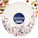 Talerz Obiadowy Płytki Porcelana 27 cm Louka Duży Talerz Kwiaty