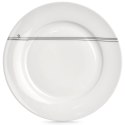 Talerz Obiadowy Płytki Porcelanowy Biały SERCE 27 cm ORION Dekor