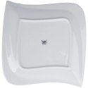 Talerz Obiadowy Płytki Porcelanowy Dekoracyjny Ozdobny ORION 25 x 25 cm
