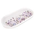 Talerz Owalny Porcelanowy 25 x 12 cm Louka Półmisek w Kwiaty
