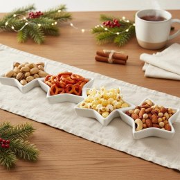Talerz Porcelanowy Półmisek na Przekąski 4 Gwiazdki 30 cm EXCELLENT