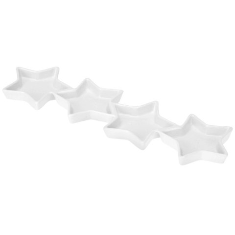Talerz Porcelanowy Półmisek na Przekąski 4 Gwiazdki 30 cm EXCELLENT