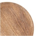 Talerz z Drewna Mangowca 20 cm Mango Taca do Serwowania Boho