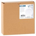 Talerze Obiadowe Głębokie Szkło Białe 400 ml 6 szt. VILDE 21,5 cm
