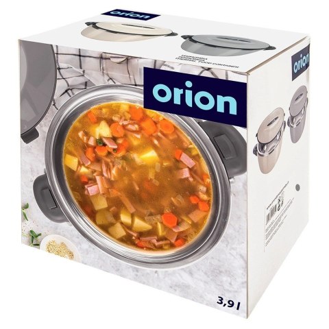 Termomisa Obiadowa TERMO Stalowa 3,5 L ORION Duża do Transportu Posiłków