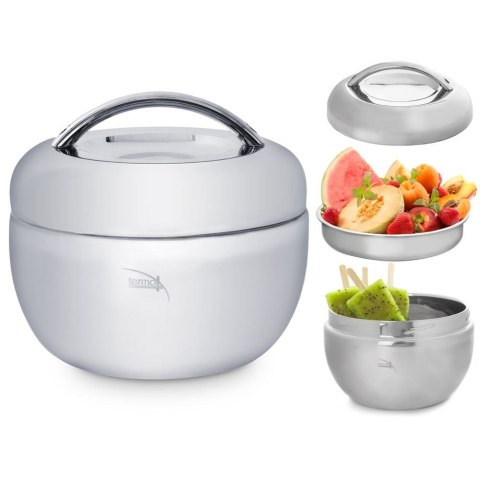 Termos Pojemnik Obiadowy Termiczny Miska Talerz Lunchbox Stalowy ORION 1,3 L