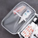 Torba na Leki Termiczna TERMO ORION Biała Podróż Wewnętrzne Kieszenie