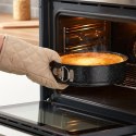 Tortownica Rozpinana 26 cm z Pokrywką do Przenoszenia Granitowa