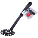 Trzepaczka Spiralna Kuchenna BLACKLINE ORION 28 cm Czarna Wygodny Uchwyt
