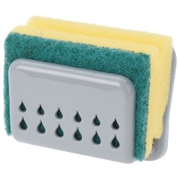 Uchwyt na Gąbkę z Przyssawką ULTRACLEAN W Zestawie Gąbka 9 x 8 cm