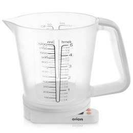Waga Kuchenna z Miarką Cyfrowa 5 kg ORION Tary 1,2 L Tworzywo
