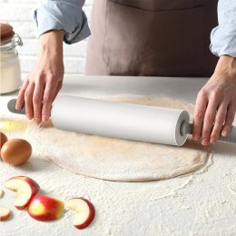 Wałek do Ciasta Silikonowy Obrotowy 47 cm Nieprzywierający Ciasto Pizza