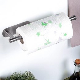 Wieszak na Ręcznik Papierowy VILDE Srebrny Stal Nierdzewna 33,5 cm